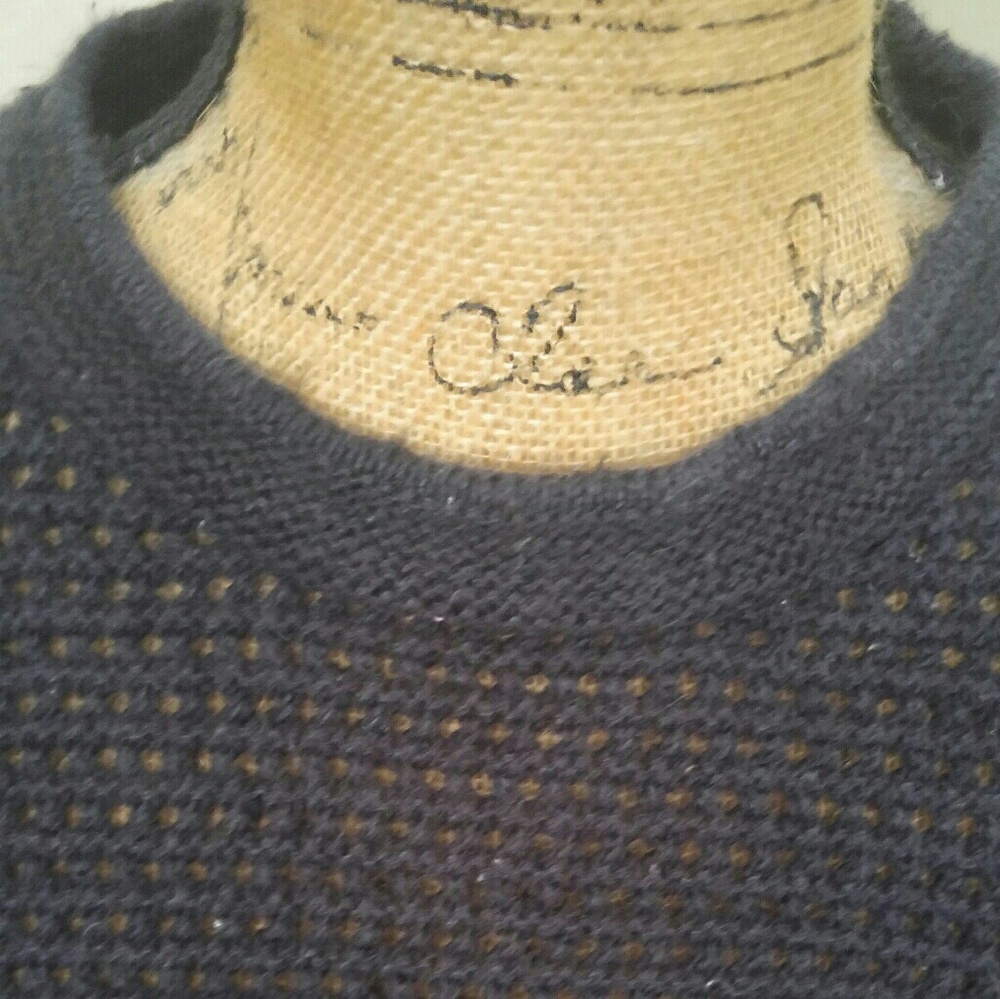 Black long sleeve knit Liz Clairborne sweater